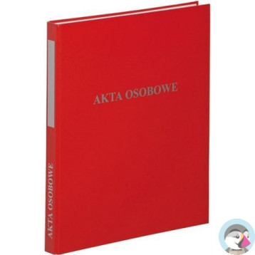 Segregator AKTA OSOBOWE A4/2/2 bordowy 030/18 VAUPE