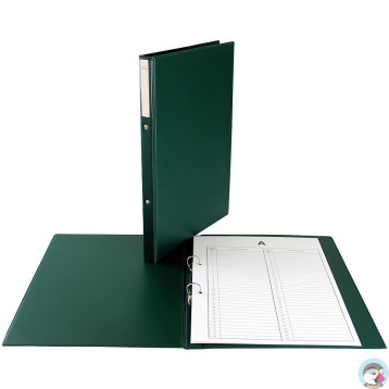 Teczka na akta osobowe Segregator 2 ringi 3cm ciemny zielony TD-11-02 BIURFOL