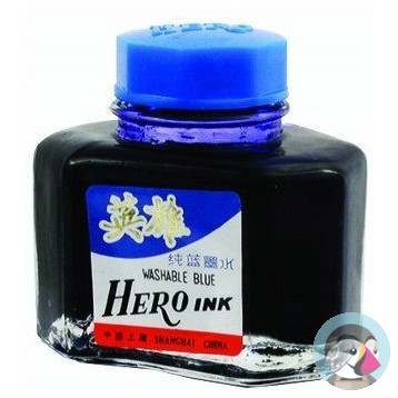Atrament niebieski HERO 59ml.160-1003