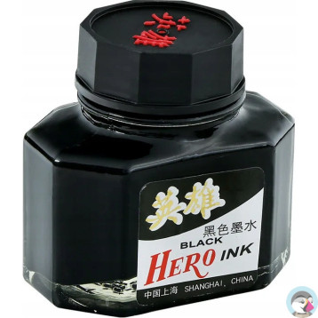 Atrament czarny HERO 59ml. 160-1001