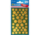 Naklejki Z-Design - złote gwiazdy 52804 AVERY ZWECKFORM
