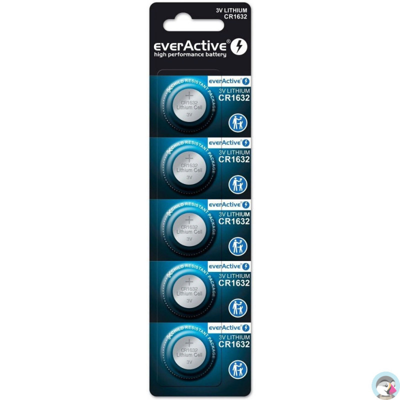 Bateria EVERACTIVE CR1632 litowa blister (5szt)