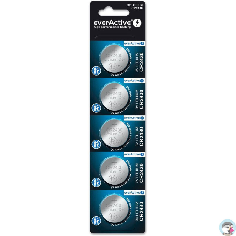 Bateria EVERACTIVE CR2430 litowa blister