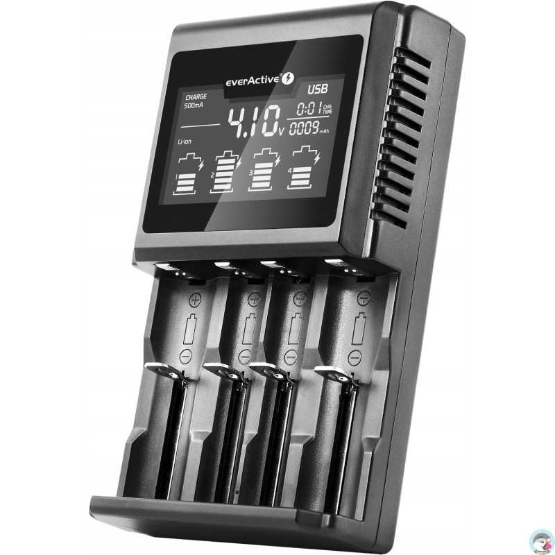 Ładowarka do akumulatorków Li-ion/Ni-MH EVERACTIVE uniwersalna UC-4000