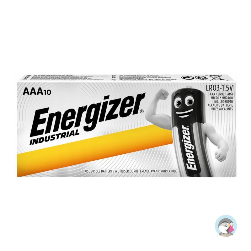 Bateria ENERGIZER Industrial AAA/LR03 alkaliczna pudełko (10szt)