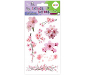 Naklejki TATUAŻE zmywalne SAKURA 100x200mm HA 4261 1020-UN01 Happy Color