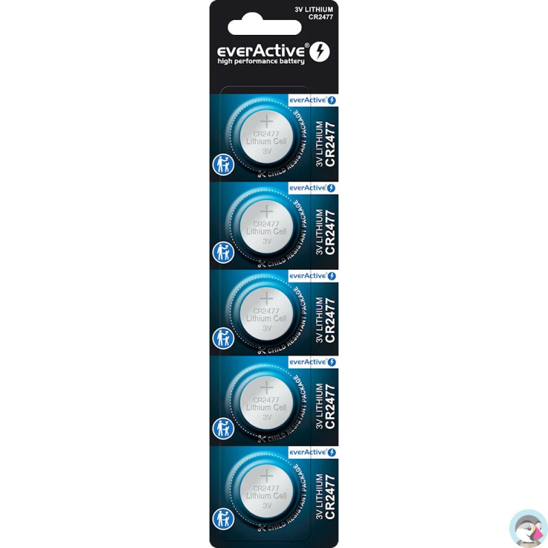 Bateria EVERACTIVE CR2477 3V litowa blister (5szt)