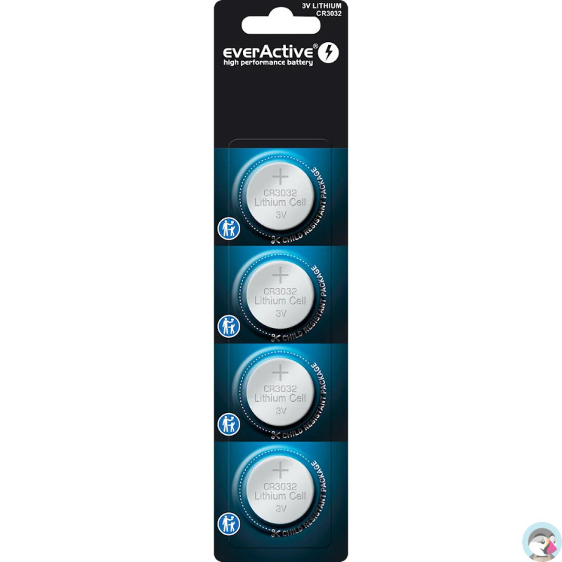 Bateria EVERACTIVE CR3032 3V litowa blister (4szt)
