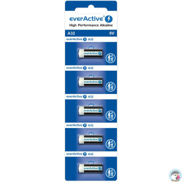 Bateria EVERACTIVE 29A/A32/32A 9V do pilota blister (5szt)