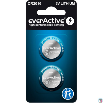 Bateria EVERACTIVE CR2016 litowa blister (2szt)