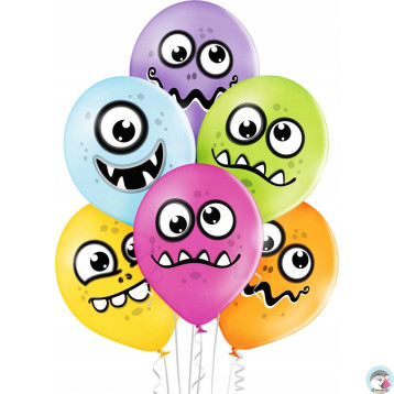 Balony potworki 6 szt. BN06-259 ALIGA