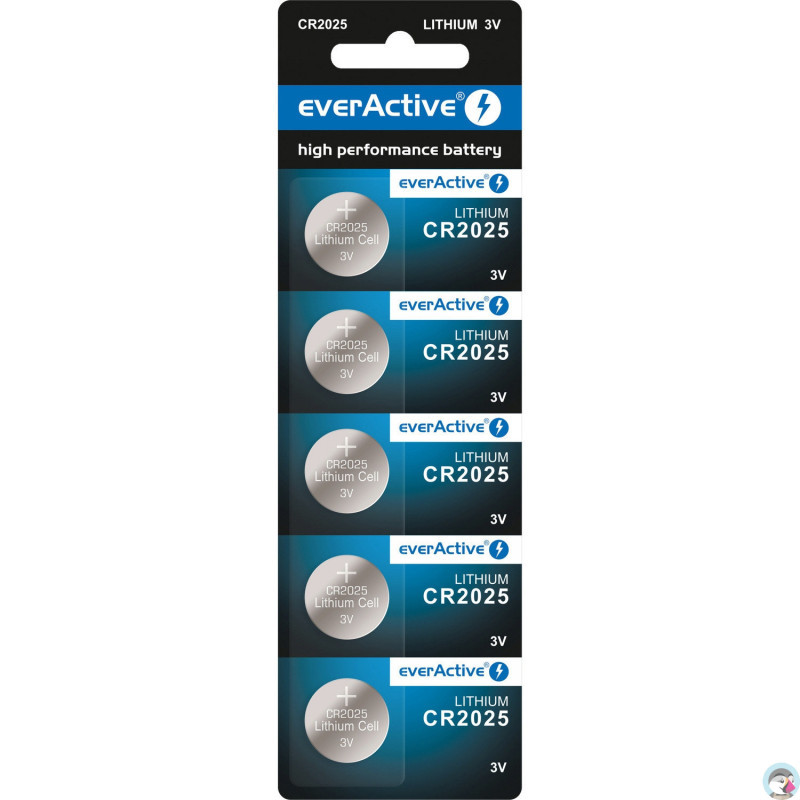 Bateria EVERACTIVE CR2025 litowa blister (5szt)
