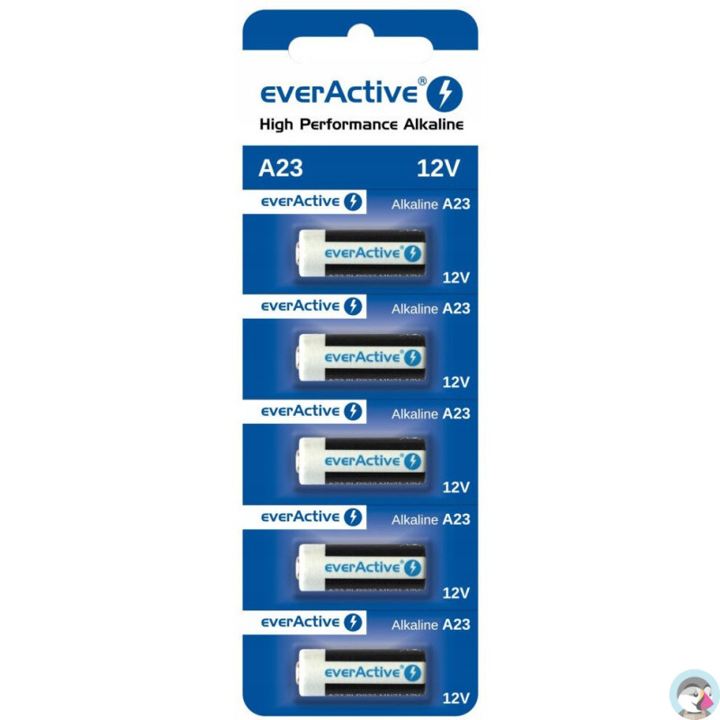 Bateria EVERACTIVE 23A/MN21/A23 12V blister (5szt)