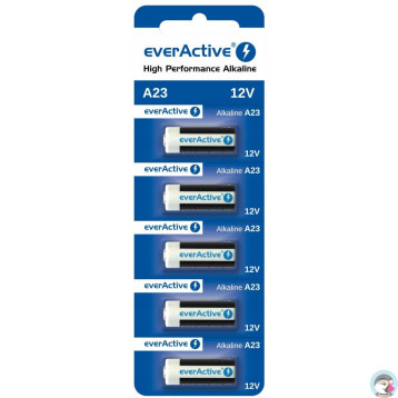 Bateria EVERACTIVE 23A/MN21/A23 12V blister (5szt)