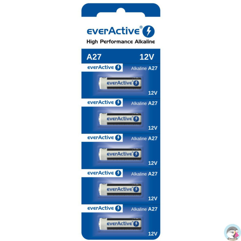 Bateria EVERACTIVE 27A/MN27 12V do pilota blister (5szt)