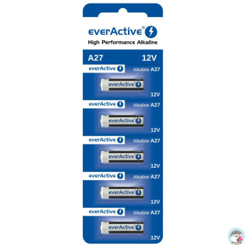 Bateria EVERACTIVE 27A/MN27 12V do pilota blister (5szt)