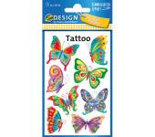 Naklejki tatuaże dla dzieci MOTYLE 56742 Z-DESIGN KIDS TATTOO AVERY ZWECKFORM