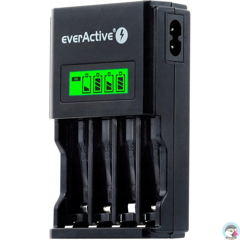 Ładowarka do akumulatorków Ni-MH EVERACTIVE AA/AAA NC-450 4 kanały
