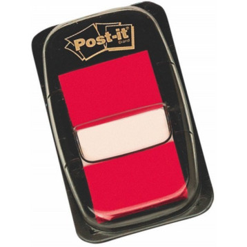 Zakładki indeksujące POST-IT 25x43mm czerwone 680-1 50sztuk 3M Zakładki indeksujące POST-IT 25x43mm czerwone 680-1 50sztuk 3M