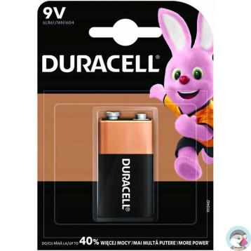Bateria DURACELL Basic 9V/6LR61/MN1604 alkaliczna blister