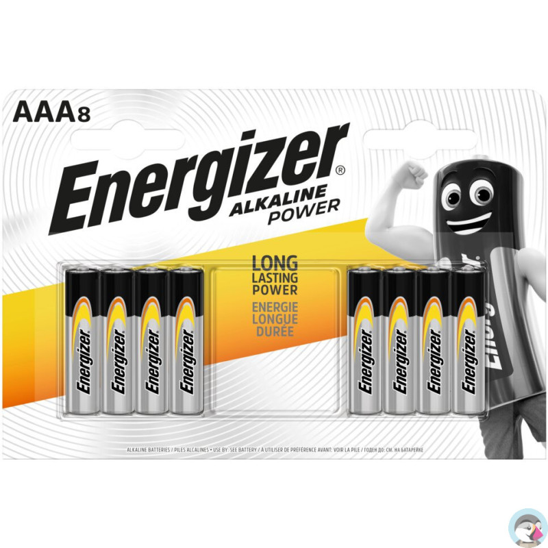 Bateria ENERGIZER Alkaline Power AAA/LR03 alkaliczna (8szt)