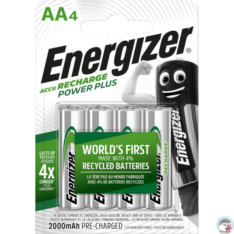 Akumulatorek ENERGIZER Power Plus AA/HR6 2000mAh Ni-MH (4szt)