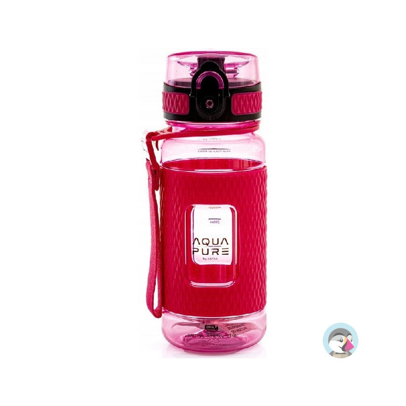 Bidon na wodę AQUA PURE neon pink 400ml 511023007 ASTRA