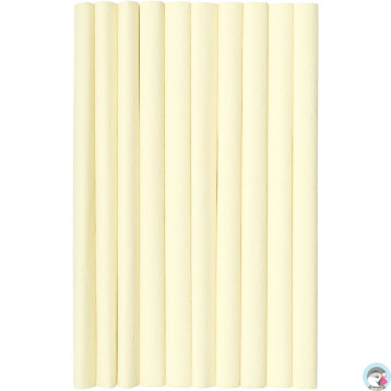 Bibuła marszczona (10 rolek) 50x200cm kremowy 400153890 HERLITZ