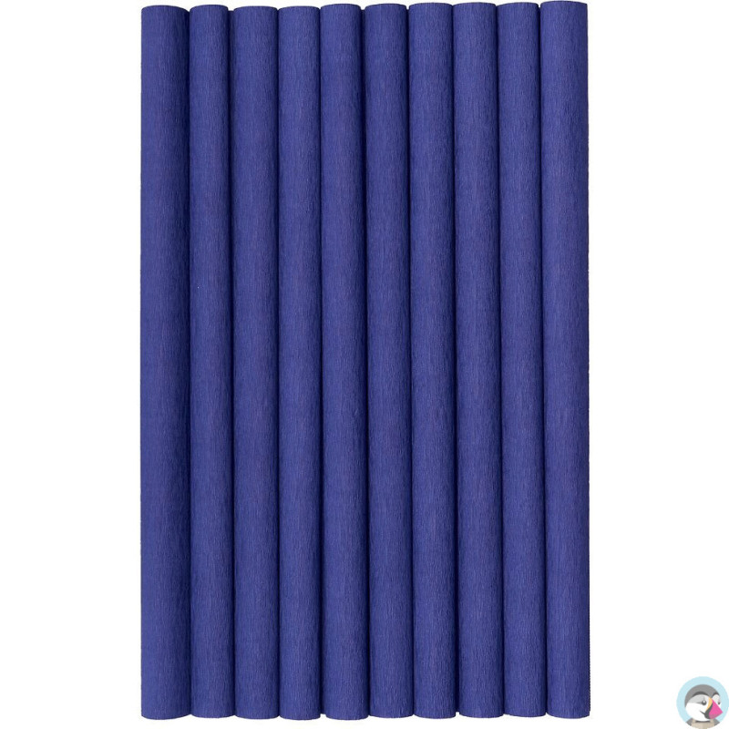 Bibuła marszczona (10 rolek) 50x200cm granatowy 400153904 HERLITZ