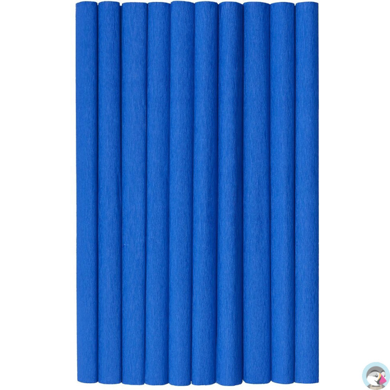 Bibuła marszczona (10 rolek) 50x200cm niebieski 400153905 HERLITZ