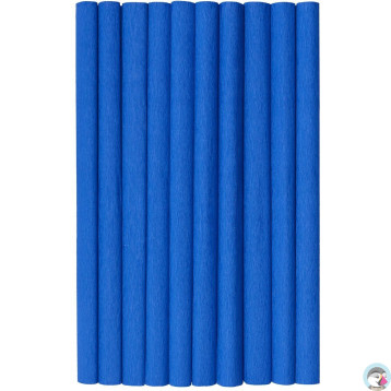 Bibuła marszczona (10 rolek) 50x200cm niebieski 400153905 HERLITZ