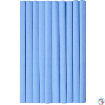 Bibuła marszczona (10 rolek) 50x200cm błękitny 400153906 HERLITZ