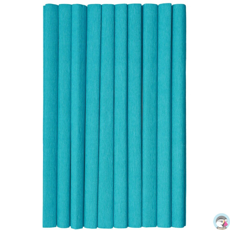 Bibuła marszczona (10 rolek) 50x200cm morski 400153909 HERLITZ