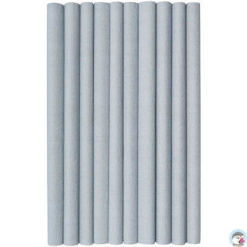 Bibuła marszczona (10 rolek) 50x200cm szary 400153926 HERLITZ
