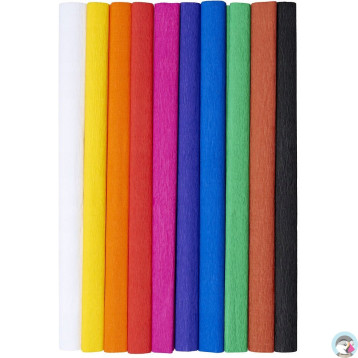 Bibuła marszczona 50x200cm mix klasyczny 400153930 HERLITZ