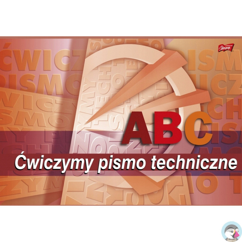 Blok do pisma technicznego A4 biały 6 kartek 200g UNIPAP