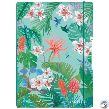 Notatnik Flex A4 80 kartek w kratkę i linie Notes Ladylike Jungle 50044320 HERLITZ