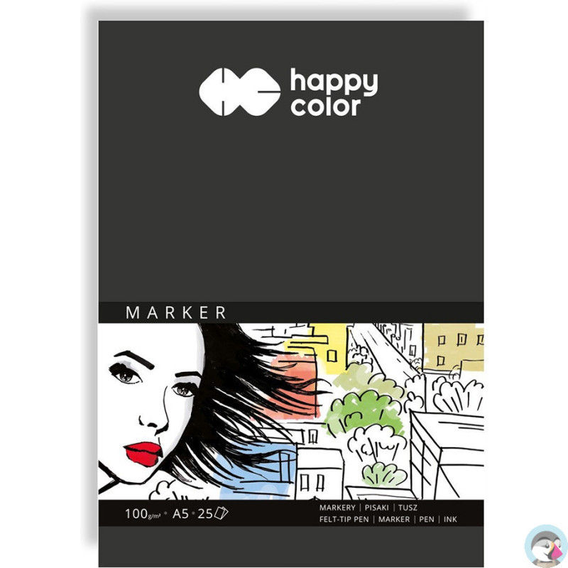 Blok do markerów A5 25k 100g HA 3710 1520-A25 HAPPY COLOR