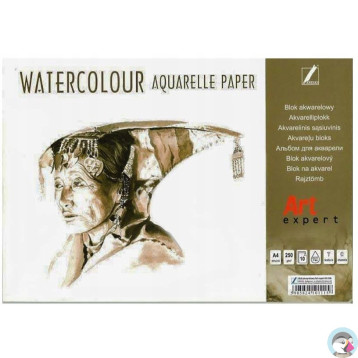 Blok akwarelowy A4 10k 250g Art Expert KRESKA