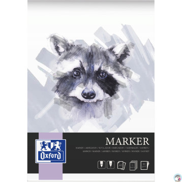 Blok artystyczny do markerów akwareli A3 15 kartek 180g 400166105 OXFORD