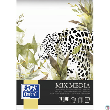 Blok malarski techniczny A3 MIX MEDIA 25 kartek 225g 400166124 OXFORD