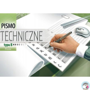 Blok A4 pismo techniczne typ B proste Kreska