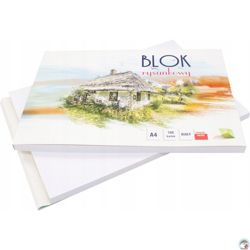 Blok rysunkowy A4 100k KRESKA