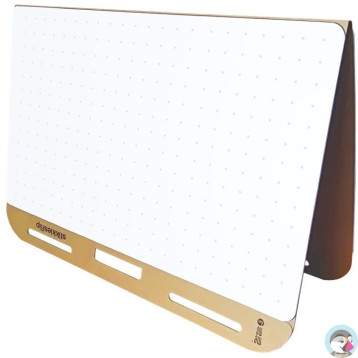 Blok samoprzylepny do flichartów STIKKIESFLIP biały w kropki teczka kartonowa 50k 70x42cm MB002 MEMOBE