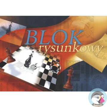 Blok rysunkowy A2 20k KRESKA
