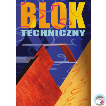 Blok techniczny A3 10k 170g biały KRESKA