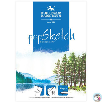 Blok szkicowy A3 20k 110g POP SKETCH 9920010 KOH-I-NOOR