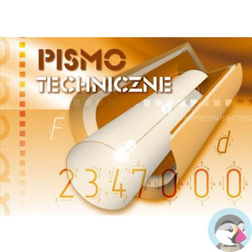 Blok pismo techniczne typ A pochyłe KRESKA