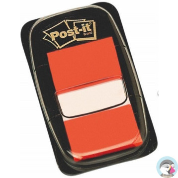 Zakładki indeksujące POST-IT 25x43mm pomarańczowe 680-4 50sztuk 3M
