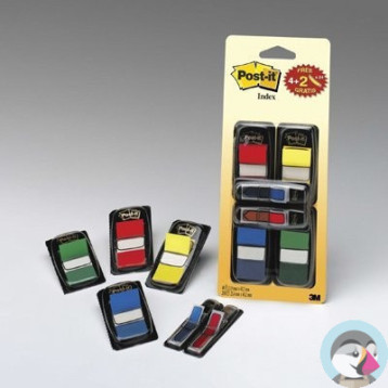 Zestaw zakadek indeksujących 2x684+4x680VAD5EU POST-IT 3 M 70005056984